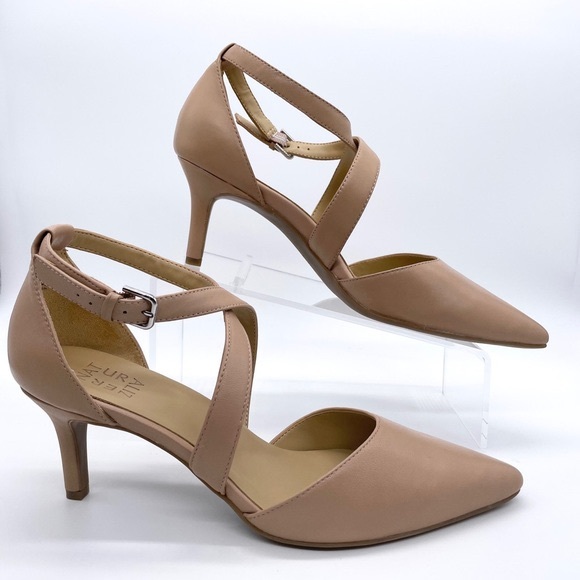 Naturalizer Asher Barely Nude Heels - Picture 1 of 6